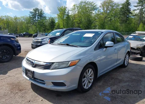 2012 Honda Civic Ex from USA, damaged, VIN 2HGFB2F89CH533057